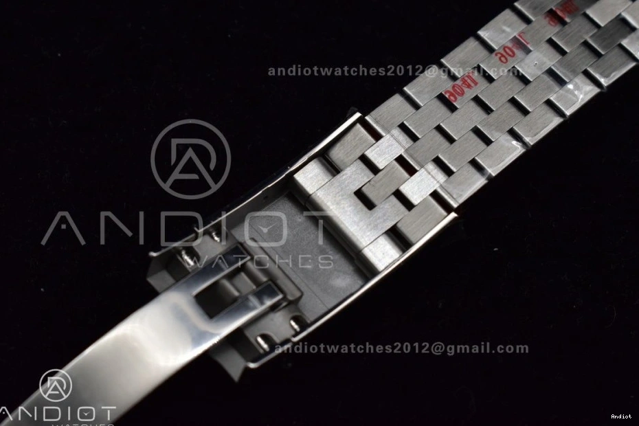Clean Best 126334 DateJust On Steel SS Grey 41 Diamonds Edition 1:1 904L Jubilee Dial Bracelet VR3235 0519